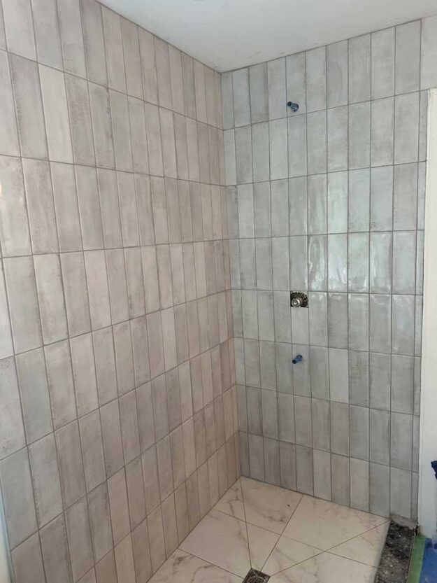 Quinmor Tile Shower Job
