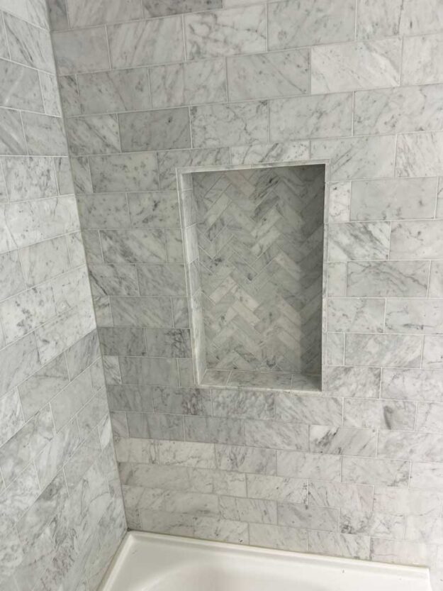 Bathroom Shower Tile Setting in Lower Mainland BC