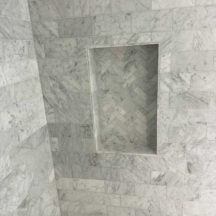 Bathroom Shower Tile Setting in Lower Mainland BC