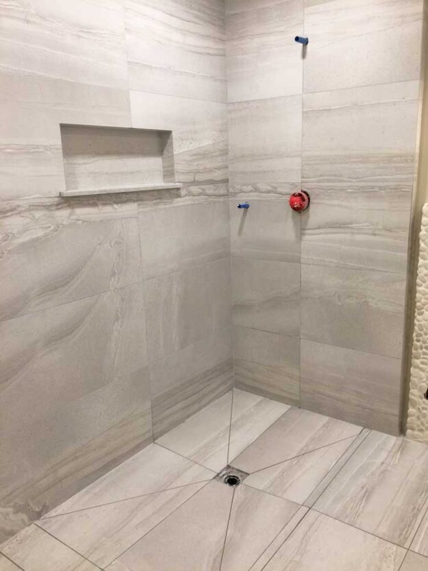 Full Shower by Quinmor Tile in Langley, BC