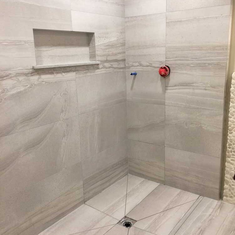 Full Shower by Quinmor Tile in Langley, BC