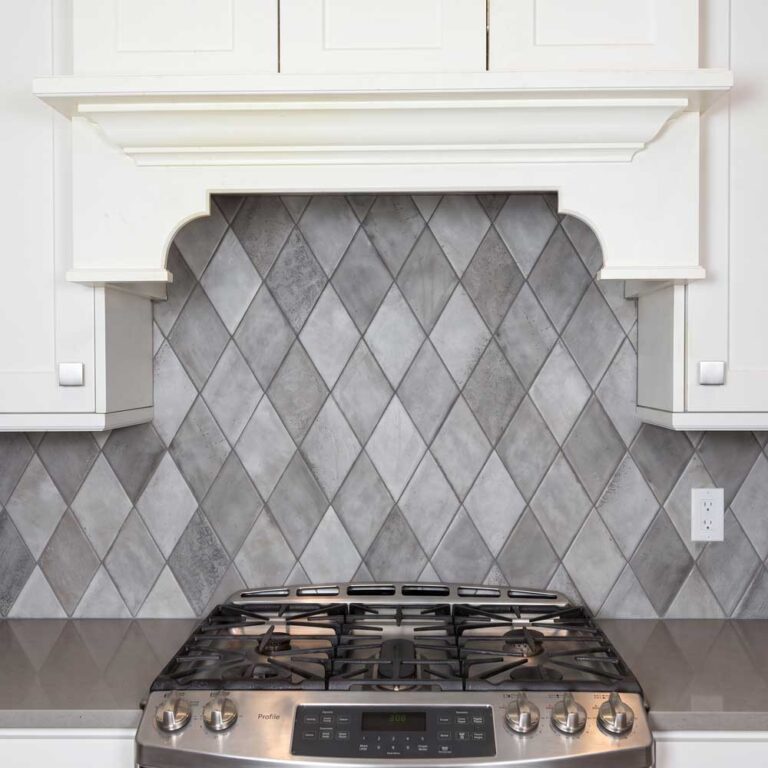 Kitchen Backsplash by Quinmor Tile Langley 1