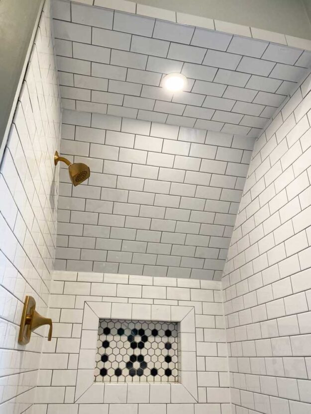 Shower Tile Setting in Langley BC