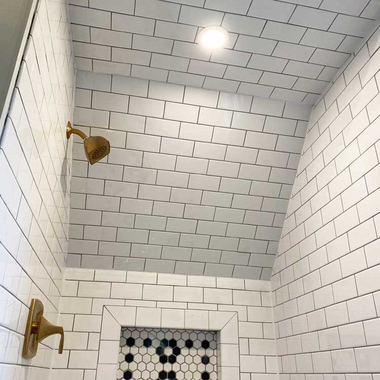 Shower Tile Setting in Langley BC